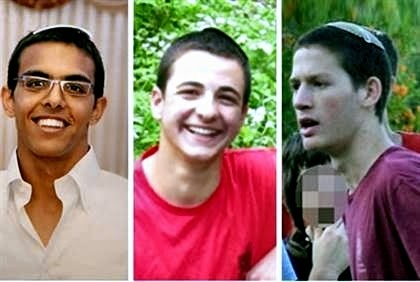 Israel’s Three Teens Found~Murdered by Terrorists…
